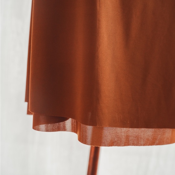 Armani Exchange Orange Shimmery Dress - Picture 5 of 6